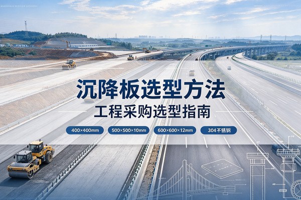 寿阳沉降板选择方法