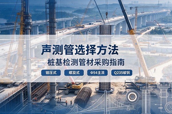 寿阳声测管选型标准