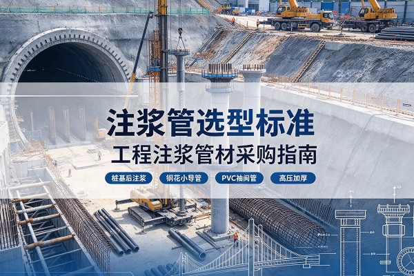 寿阳注浆管选型标准
