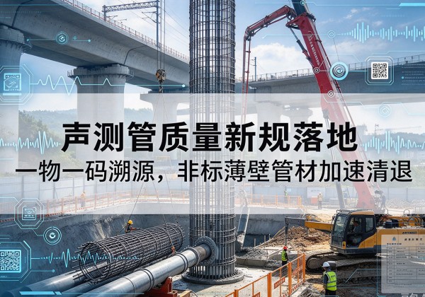 寿阳声测管质量新规落地，一物一码溯源，非标薄壁管材加速清退