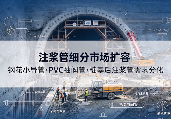 寿阳注浆管细分市场扩容，隧道钢花小导管、PVC 袖阀管、桩基后注浆管需求分化