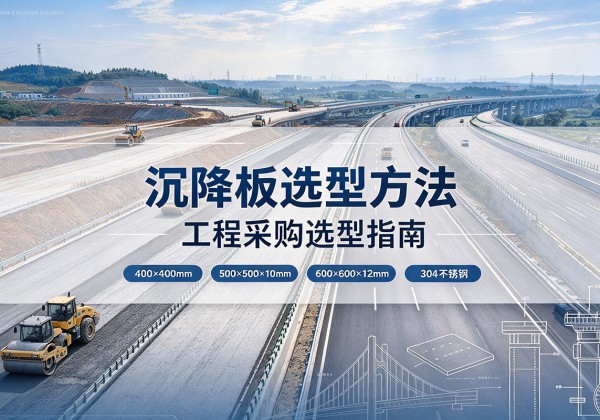 寿阳沉降板选择方法